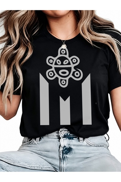 Generic Brand Aztec - Style Symbol and Letter M,everyday essential,100% cotto...