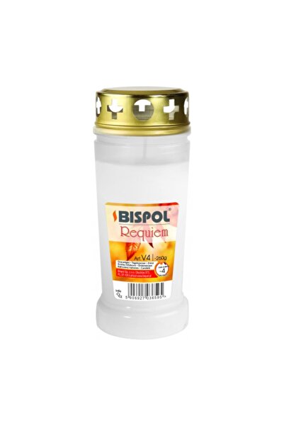 LCA Set 3 x Candela cu Capac V4 Alb, 96 Ore