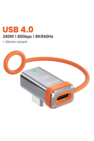 choice2 toocki T-Shape Toocki 240W OTG Adapter USB4.0 8K@60Hz 80Gbps Converte...