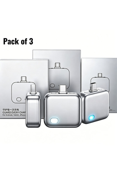 choice2 3PC Smart Type-C Charging Adapter,Auto Cut Off When Fully Charged,Uni...