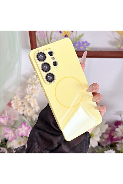 Choice35 Galaxy S26 Ultra Yellow Bright Hard For Magsafe Magnetic Case For S2...
