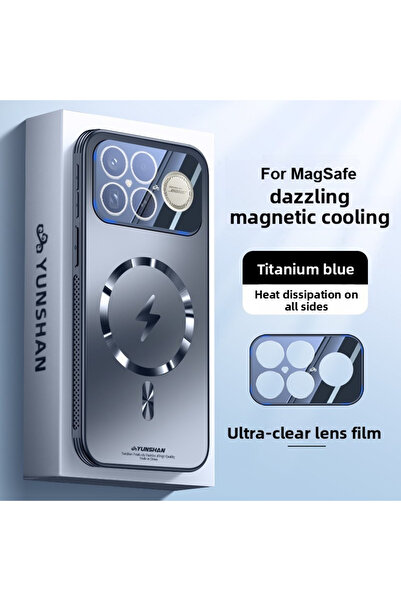 Choice8 For Poco F8 Pro lens protector blue Luxury Matte For MagSafe Cooling ...