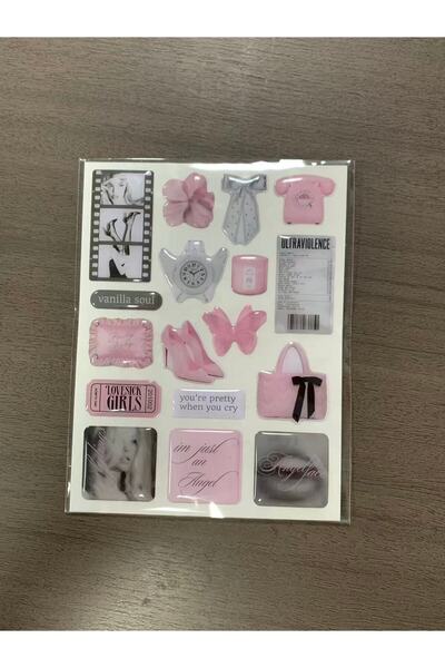 Choice4 Ca-2082 3D Stickers Crystal Stickers Self-Adhesive Glue Decoration DI...