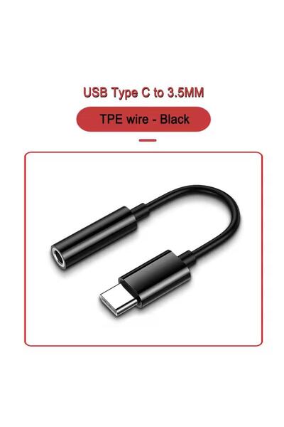 Choice Black USB Type C to 3.5mm Earphone Jack Digital Audio Adapter Converte...