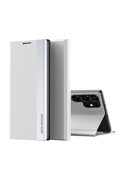 Choice82 Galaxy S25 FE White Leather Flip Wallet Phone Case For S26 Ultra S25...