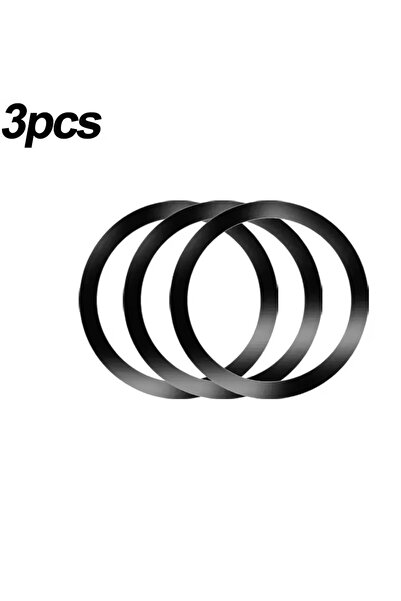 Choice7 Black-A 3Pcs 10-1pcs Q Type Self Adhesive Metal Ring Iron Sheet Stick...