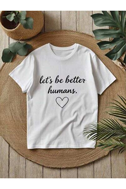 9JY Plus Size - Black Short-Sleeve T-Shirt Featuring The Phrase "Let's Be Bet...