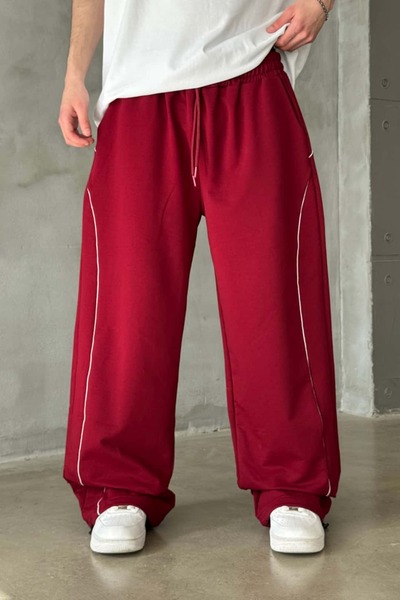 serline Stripe Detailed Stopper Paça Premium Tracksuit