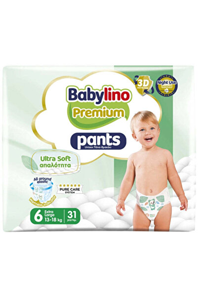 Babylino Παντελονάκια Premium XL Νο 6 13-18 κιλά 31 τεμάχια