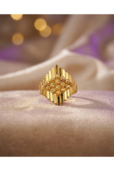 paksoy kuyumculuk Sıralı Dorika Altın Yüzük 22 Ayar 5.08gr - Y01456