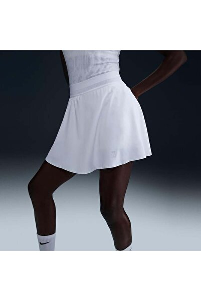 Nike Court Ace Advantage Dri-FIT Tenis Eteği - Beyaz-KUZEY SPORT