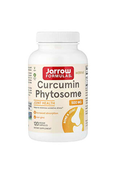 Jarrow Formulas Curcumin Phytosome, 500 mg, 120 Bitkisel Kapsül