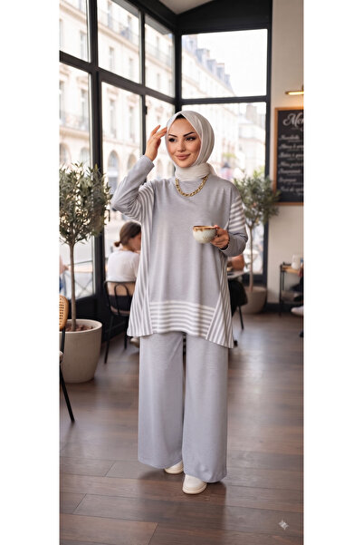 Butik Kardelen Garni Detailed Combed Cotton Suit