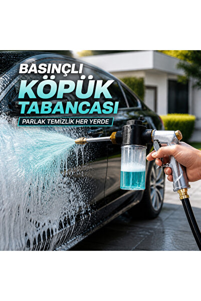 ReyPoint Su Köpük Tabancası Bahçe Ve Araba Yıkama