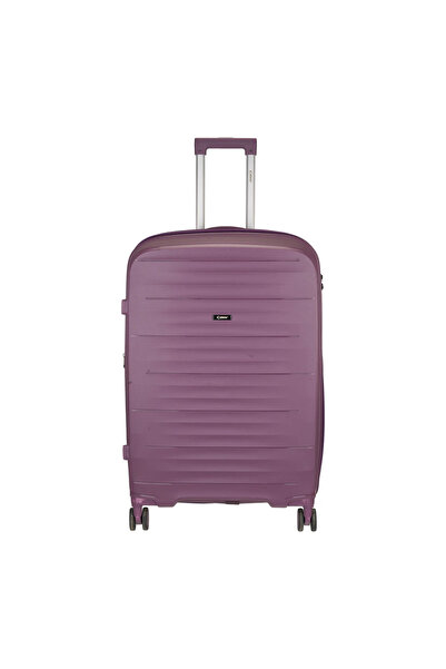 Explorer Βαλίτσα Μεσαία 41 Χ 30 Χ 65cm PP Polypropylene 178-65 Μωβ