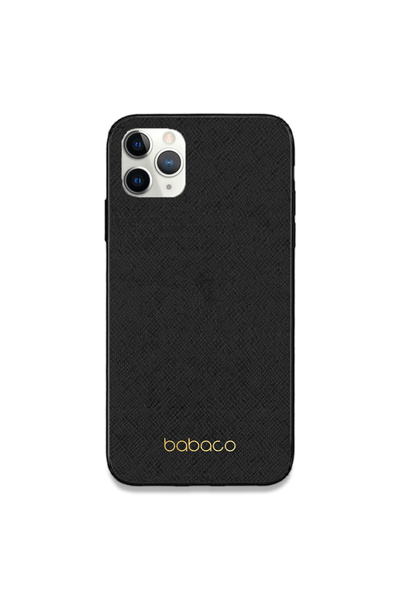 Babaco Δερματίνη PU Premium (BPCCLAS312) Σκληρή Θήκη Μαύρο / Χρυσό (iPhone 11...