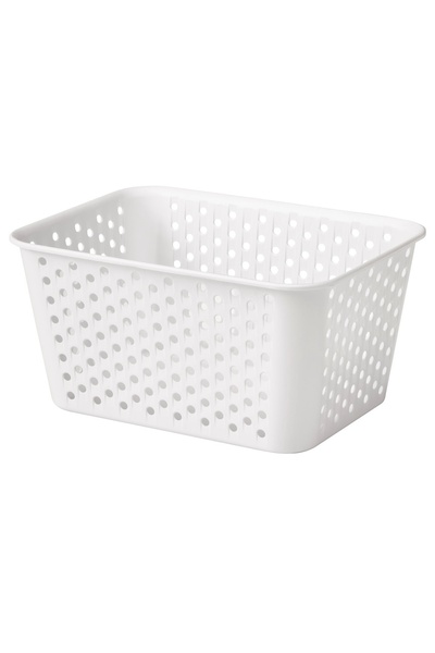 Generic Brand Strong Basket 15X20X10 cm White Color