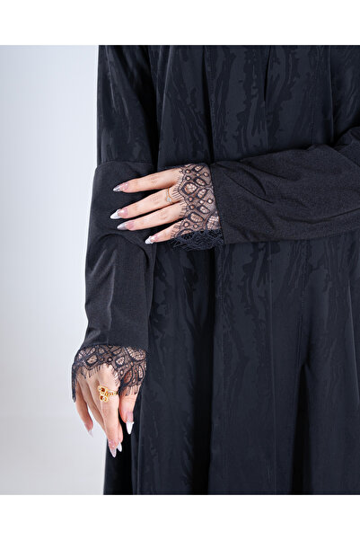 aljmal alraqi abaya Abaya Ghadak with Georgette Silk Fabric 2