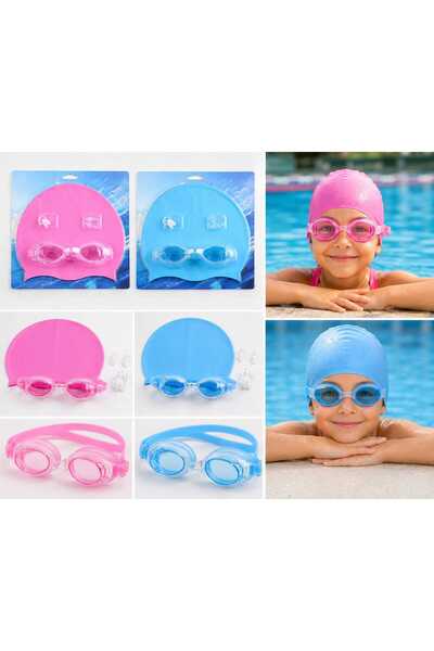 Beyge Giyim Children's Cap and Glasses Set