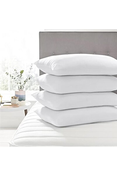 İz Home Avangard 2 Adet Silikon Yastık Otel Yastığı Ultra Dolgun Micro Saten Kumaş 50x70 cm 800GR