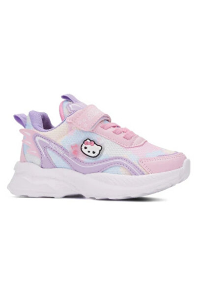 luxshoes Günlük Kız Çocuk Pembe Mavi Sneaker Lastik Bağcıklı Hologram Cırtlı ...