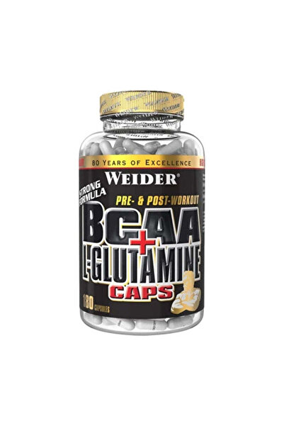 Weider Bcaa L-Glutamine – 180 Capsules