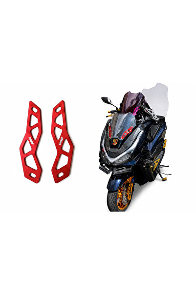 Honda pcx cnc alüminyum ön cam siperlik çitası braketi ön cam siperlik demiri...