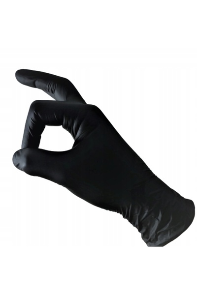 Mercator Medical Mănuși negre din nitril MERCATOR NITRYLEX BLACK mărimea M - ...