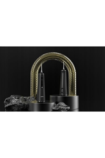 NO BRAND IRIGATOR DENTAR SEJOY FĂRĂ FIR, CU LED, 8 DUZE, 300 ML, NEGRU