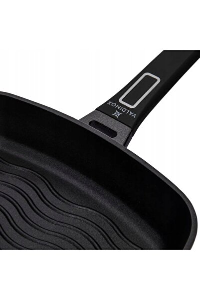 NO BRAND Tigaie grill din aluminiu cu strat antiaderent