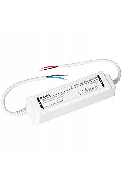Orno Sursă de alimentare pentru LED, hermetică, 24V, 2.5A, 60W, carcasă din p...