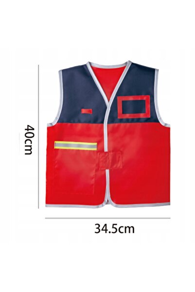 Luxma Set de pompier mic: vestă, stingător și accesorii, cască pentru copii