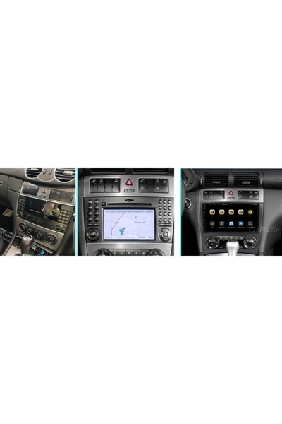 NO BRAND RADIO NAVIGAȚIE ANDROID QLED CARPLAY LTE MERCEDES CLK C209 A209 W209...