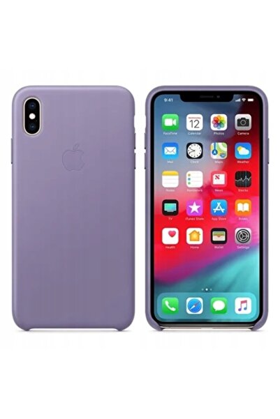 Apple NOUĂ HUSĂ ORIGINALĂ DIN PIELE MVH02ZM/A iPhone XS MAX LILIAC LILIAC