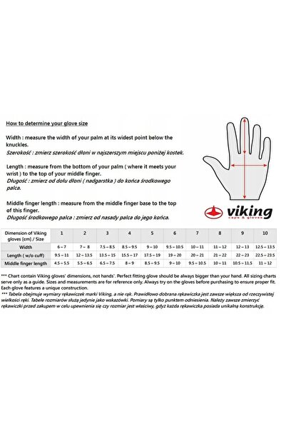 Viking MATE SKI mănuși de iarnă pentru copii, albastre de schi
