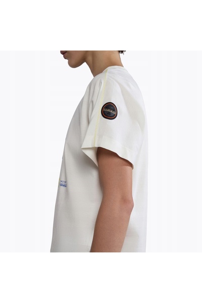 NO BRAND Tricou de damă Napapijri S-Keith W alb Whisper M