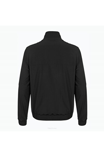 Wilson Hanorac de tenis, jachetă țesută de echipă, negru, r.XL