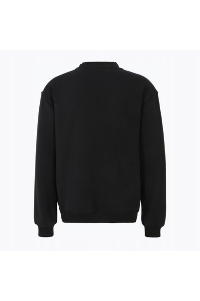 FILA Bluză Broby cu guler rotund, neagră, L