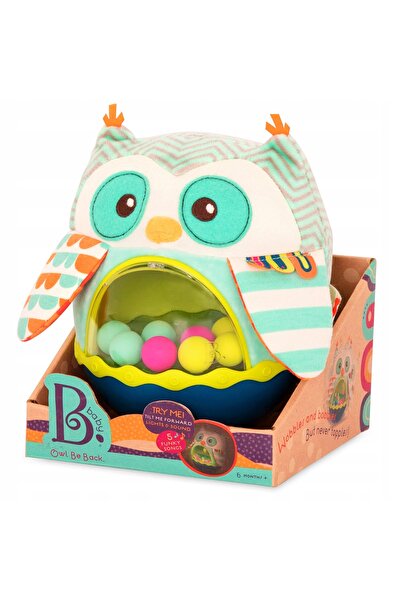 NO BRAND B.toys jucărie senzorială bufniță cu mișcare, multicoloră, cu sunet ...