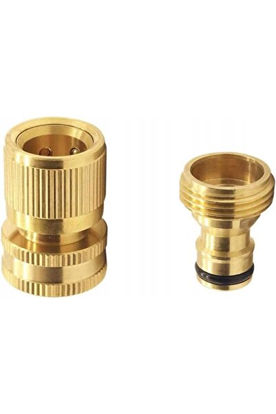NO BRAND Conector furtun de grădină, adaptor robinet din alamă pentru sh