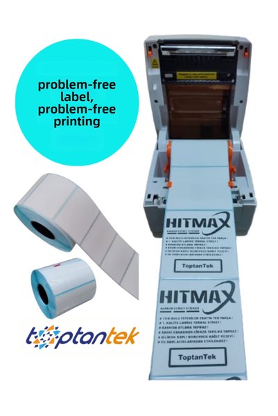 TOPTANTEK Barcode Label 30X60 mm Laminated Thermal