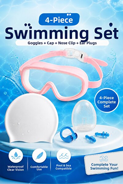 Onetick 4-Piece Pool Sea Swimmer Diving Mask Set