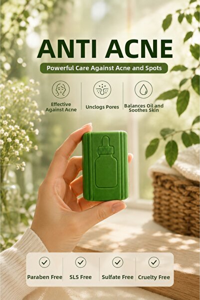 EPİZEN Acne Purifying Soap Cleanses the Skin Without Drying It, Leaving a Sof...
