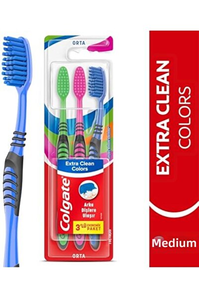 Yıldızan Terra Organik Clean Colors Toothbrush 2+1 Terra Organik 1025782