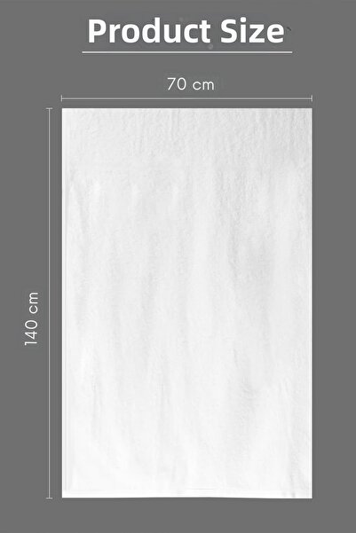 S&R 6 Pieces 70X140 cm White Hotel Bath Towels 450 Grams Hotel Collection