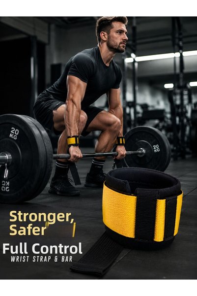 Proforce أحزمة رفع الأثقال الاحترافية / حزام رفع الأثقال المدعوم بالإسفنج والمطاط - STR45