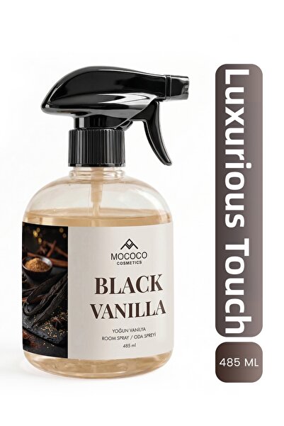 MOCOCO COSMETICS Parfum de cameră cu vanilie neagră - Spray de cameră 485 ml ...