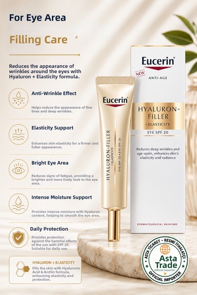 Eucerin Hyaluron-Filler Elasticity Eye Cream Spf20 15 ml