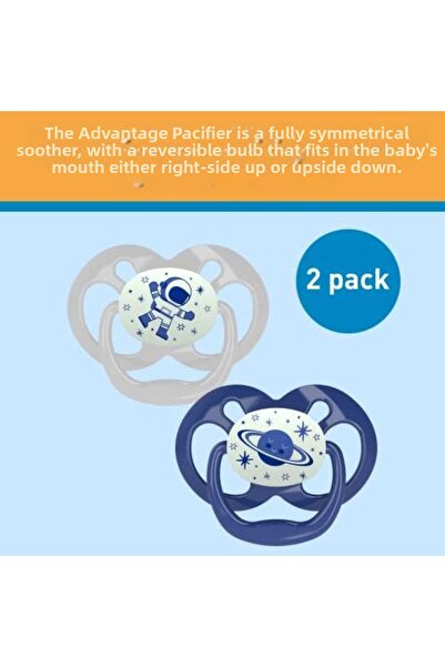 Yıldızan Nzr Beautestore Dr. Brown's Advantage False Pacifier Night Glowing B...