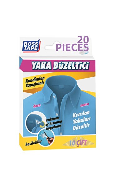 Boss Tape Bandă corectoare pentru guler 10 perechi (20 bucăți)